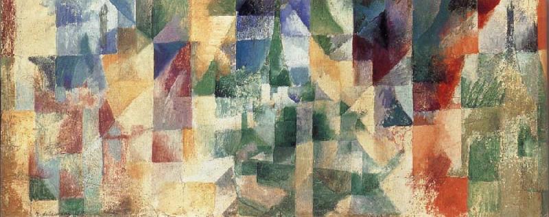 Delaunay, Robert The three landscape of Window oil painting image